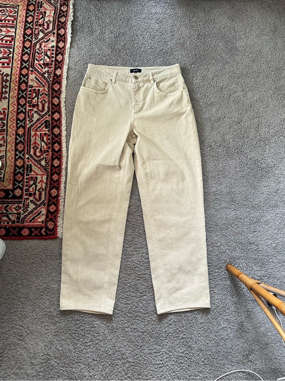 ME + EM Neutral Tapered Jeans